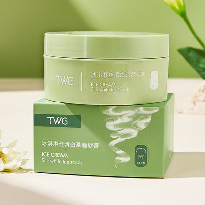 Avocado Ice Cream Body Scrub Cream Gentle Exfoliating Moisturizing Skin Polish