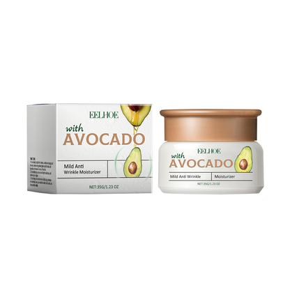 Avocado Cream For Wrinkles Gentle Moisturizing Facial Skin Moisturizing Daily Cream