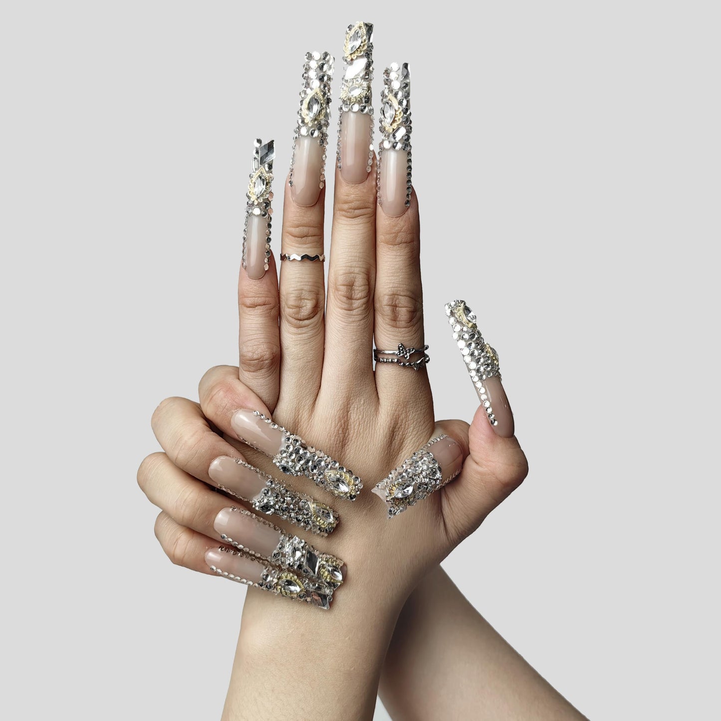 Nouveaux faux ongles en PMMA acrylique StunningBling Nails,