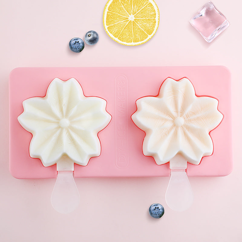 Ice Cream Tool Ice Cream Mold DIY Frozen Dessert Maker Silicone Mold Set
