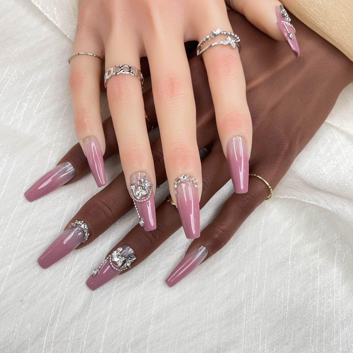 Handmade Press On Nails, Luxury & Custom FakeNails 3D Handmade