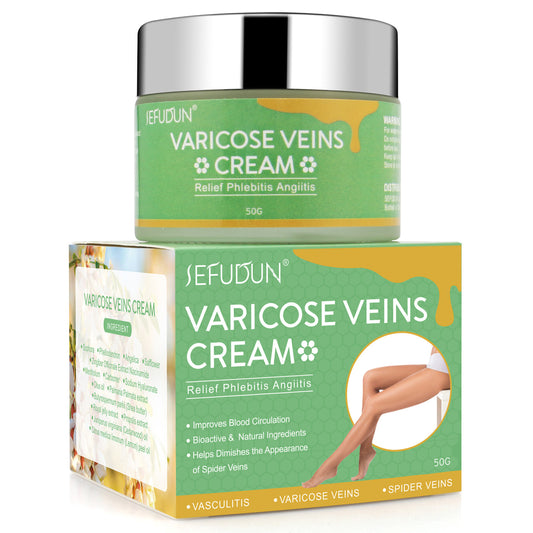 Vein Care Cream Red Blood Streaks Relief Safflower Skin Repair Varicose & Bruise Cream