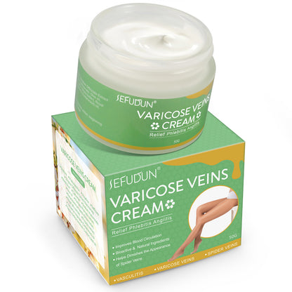 Vein Care Cream Red Blood Streaks Relief Safflower Skin Repair Varicose & Bruise Cream