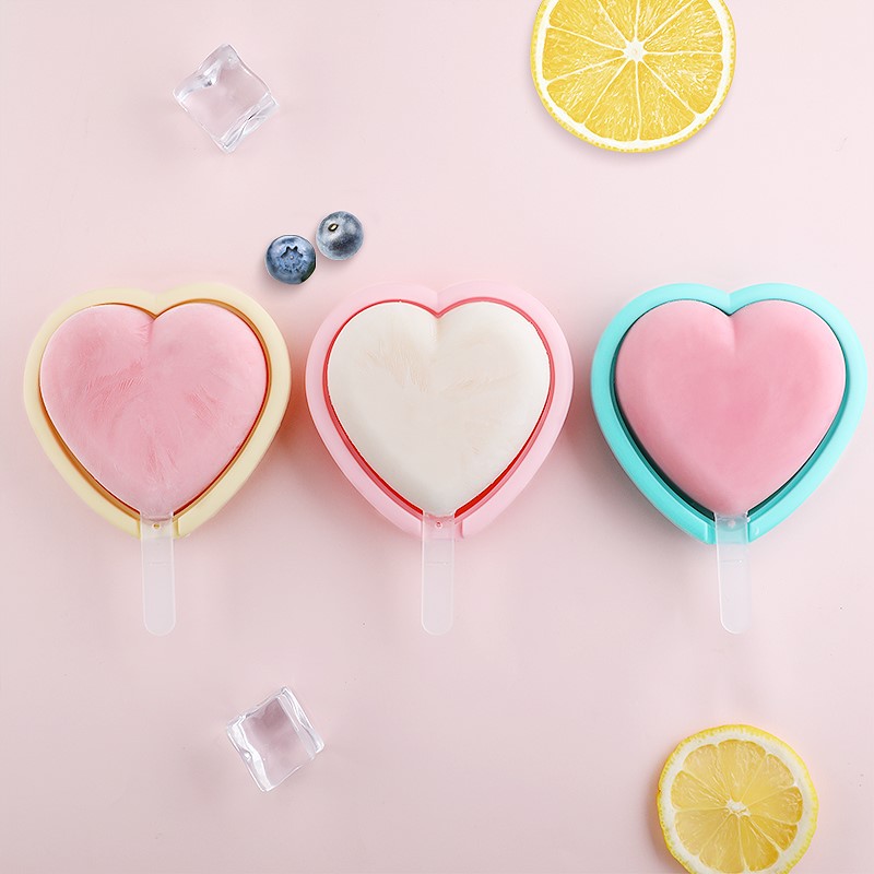 Ice Cream Tool Ice Cream Mold DIY Frozen Dessert Maker Silicone Mold Set