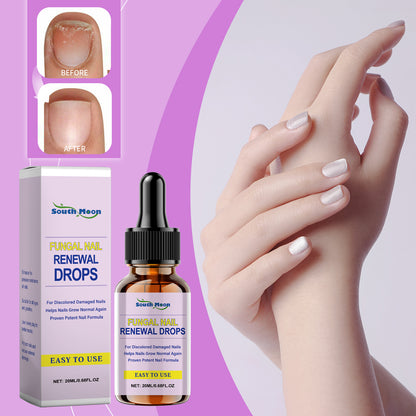 South Moon Lotion de soin pour les ongles, lotion nettoyante hydratante et hydratante pour le soin quotidien des ongles
