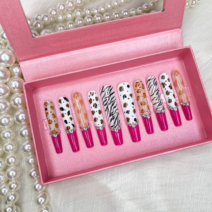 Nails 10pcs Handmade Press On Nails