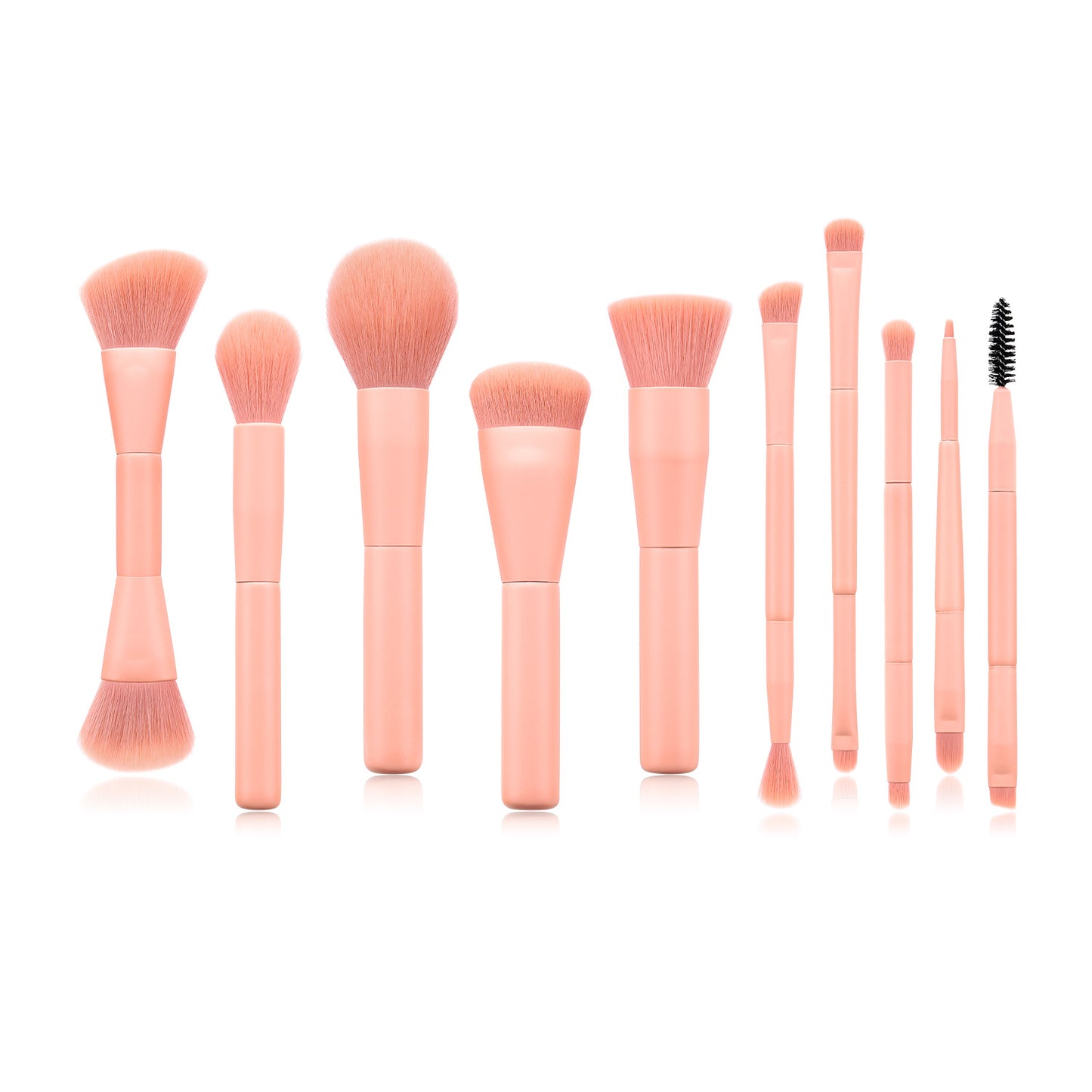 10PCS Makeup Brushes Set Professional Cosmetic Beauty Tool Kit