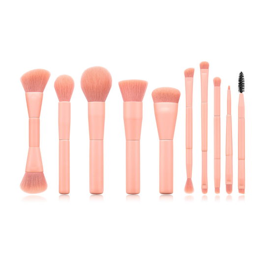 10PCS Makeup Brushes Set Professional Cosmetic Beauty Tool Kit