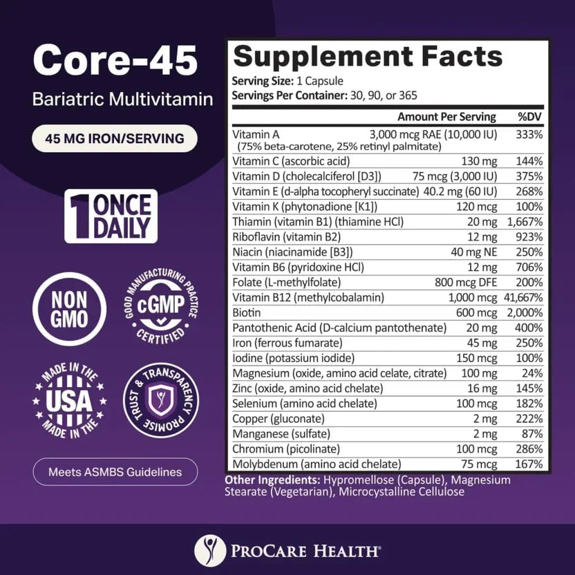 ProCare Health Core-45 Bariatric