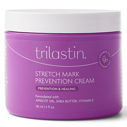 Trilastin Stretch Mark Cream for Pregnancy Hydrating Belly Cream for Pregnant Women 4 oz