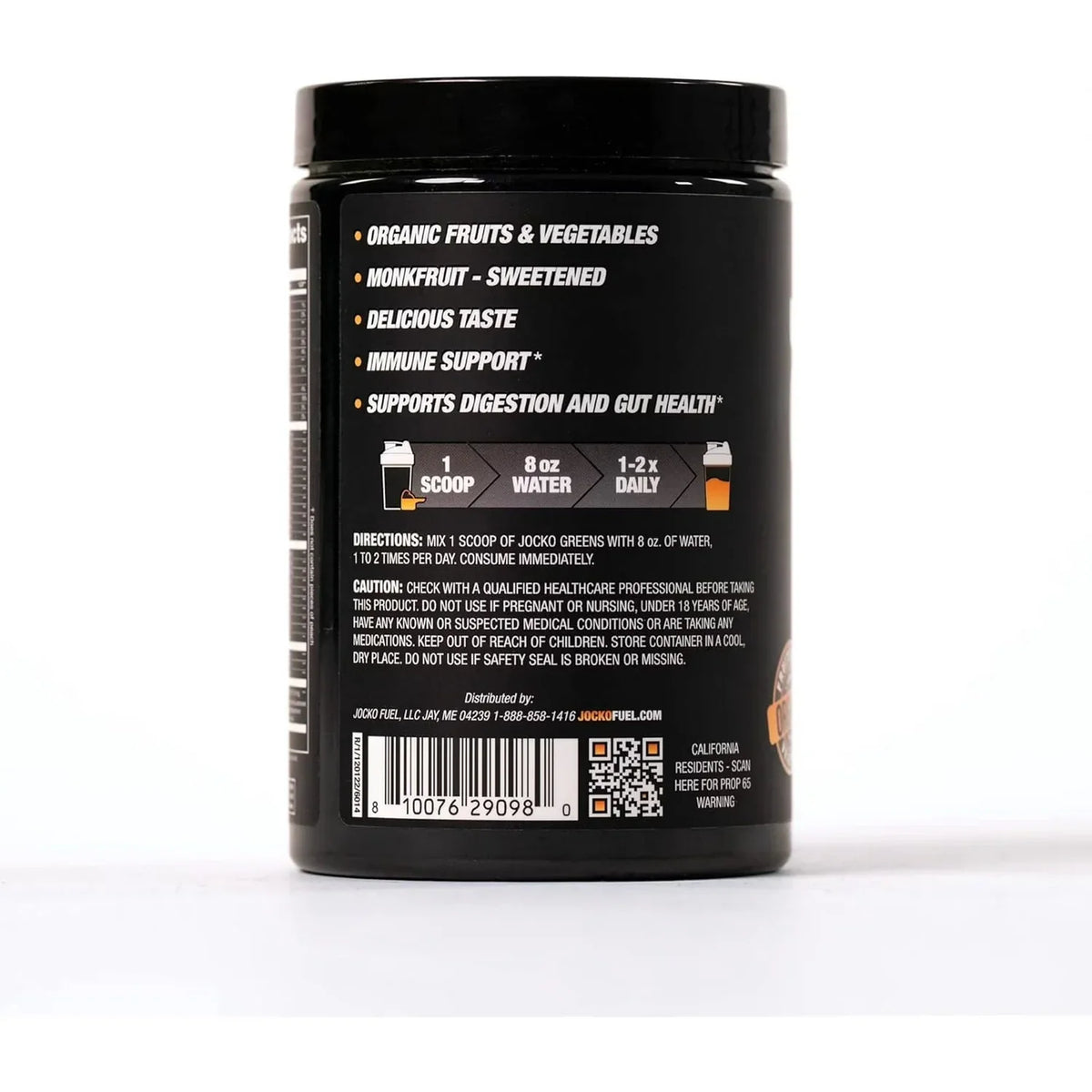 Jocko Greens Peach Organic