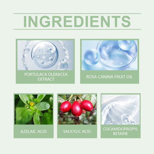 OUHOE Facial Cleanser Gentle Hydrating Daily Skin Refreshing Face Wash