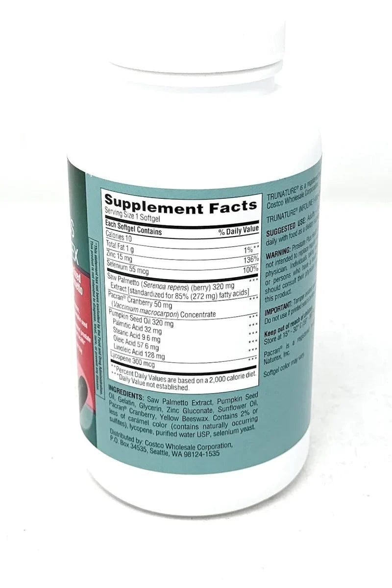 TruNature Prostate  Health Complex  supplement 250