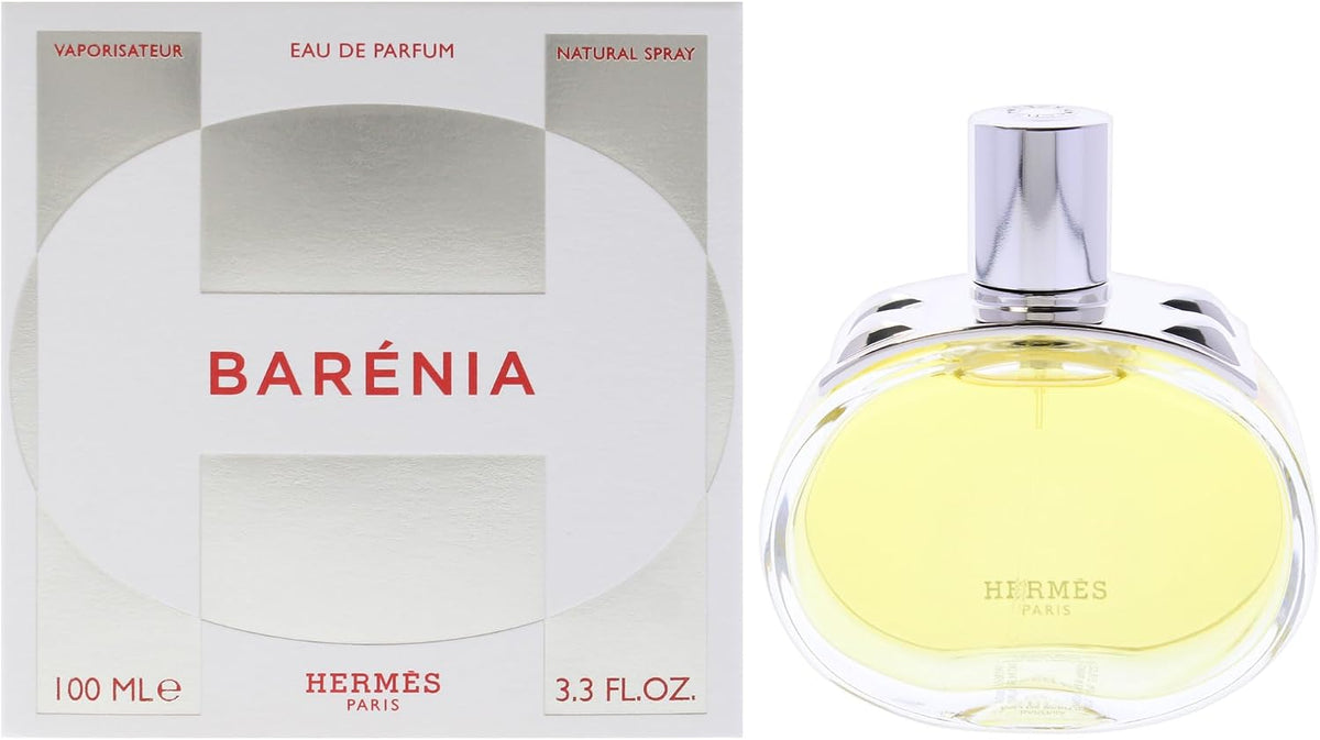 Hermès Barénia Eau de Parfum 100ml oval glass bottle with silver cap