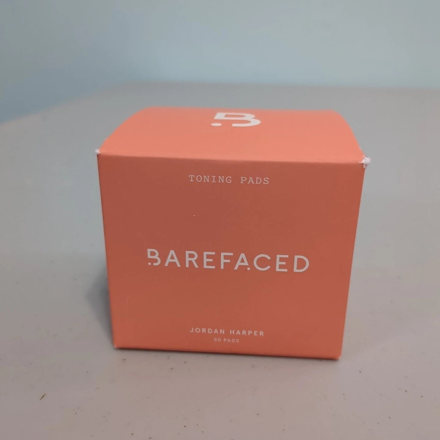 Barefaced Toning Pads (60 count) - Exfoliating Face Pads with 2% Glycolic Acid