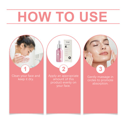 4 in 1 Moisturizing Essence Hydrating Multi-Effect Face Serum for Even Skin Tone