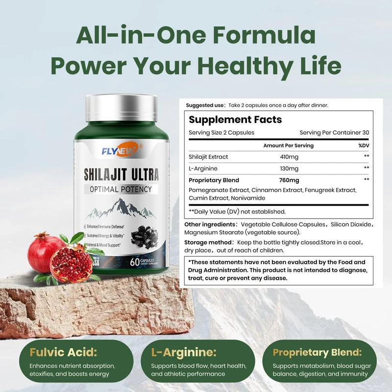 Shilajit for Men Women