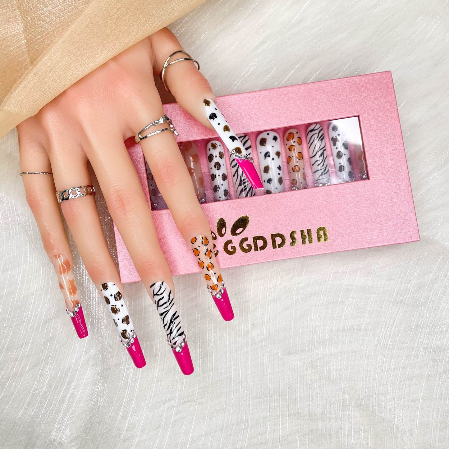 Nails 10pcs Handmade Press On Nails
