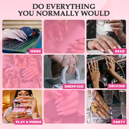 Nails 10pcs Handmade Press On Nails