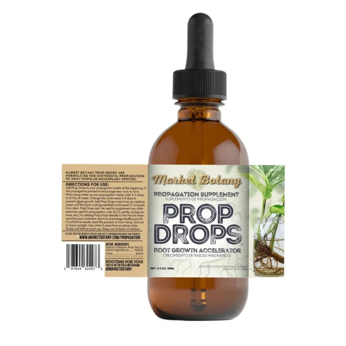Market Botany Prop Drops Root