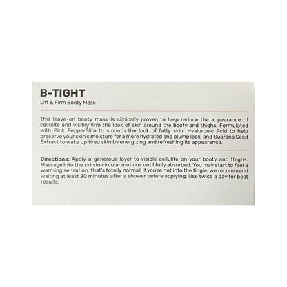 Maelys B-TIGHT Lift & Firm Booty Mask 3.4 oz / 100ml Reduce Cellulite NEW IN BOX
