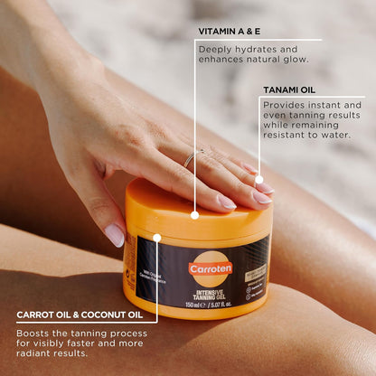 Carroten Intensive Tanning Gel Browning Tan Accelerator