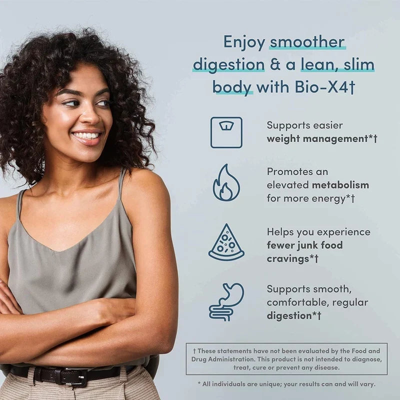 Nucific Bio-X4 4-in-1 Weight Management Probiotic, 90 Capsules
