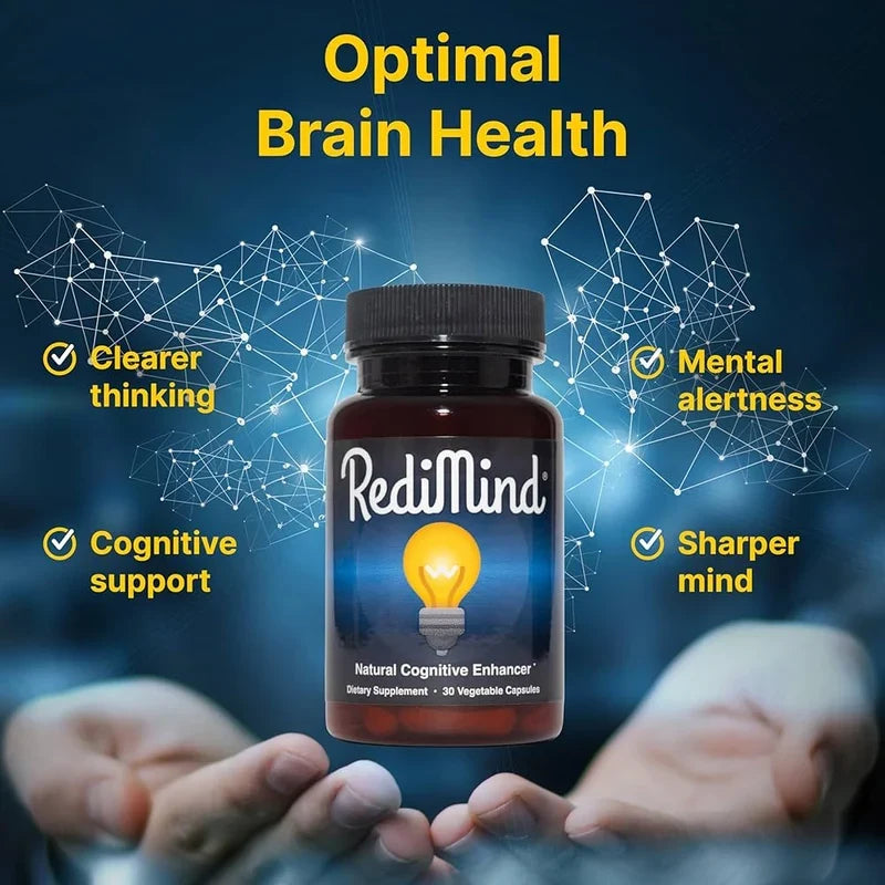 Redimind Natural Cognitive Enhancement Supplement Capsules