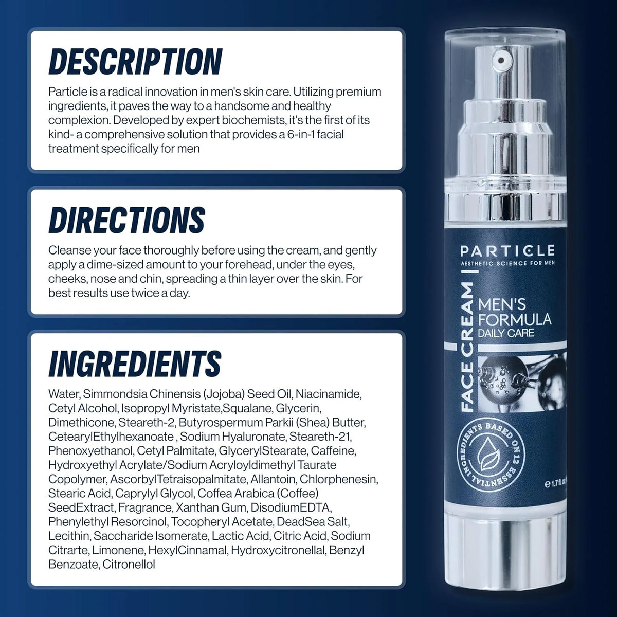 Particle Face Cream 1.7 fl oz 3 pack