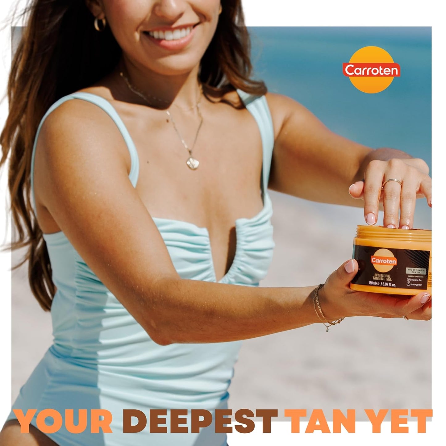Carroten Intensive Tanning Gel Browning Tan Accelerator