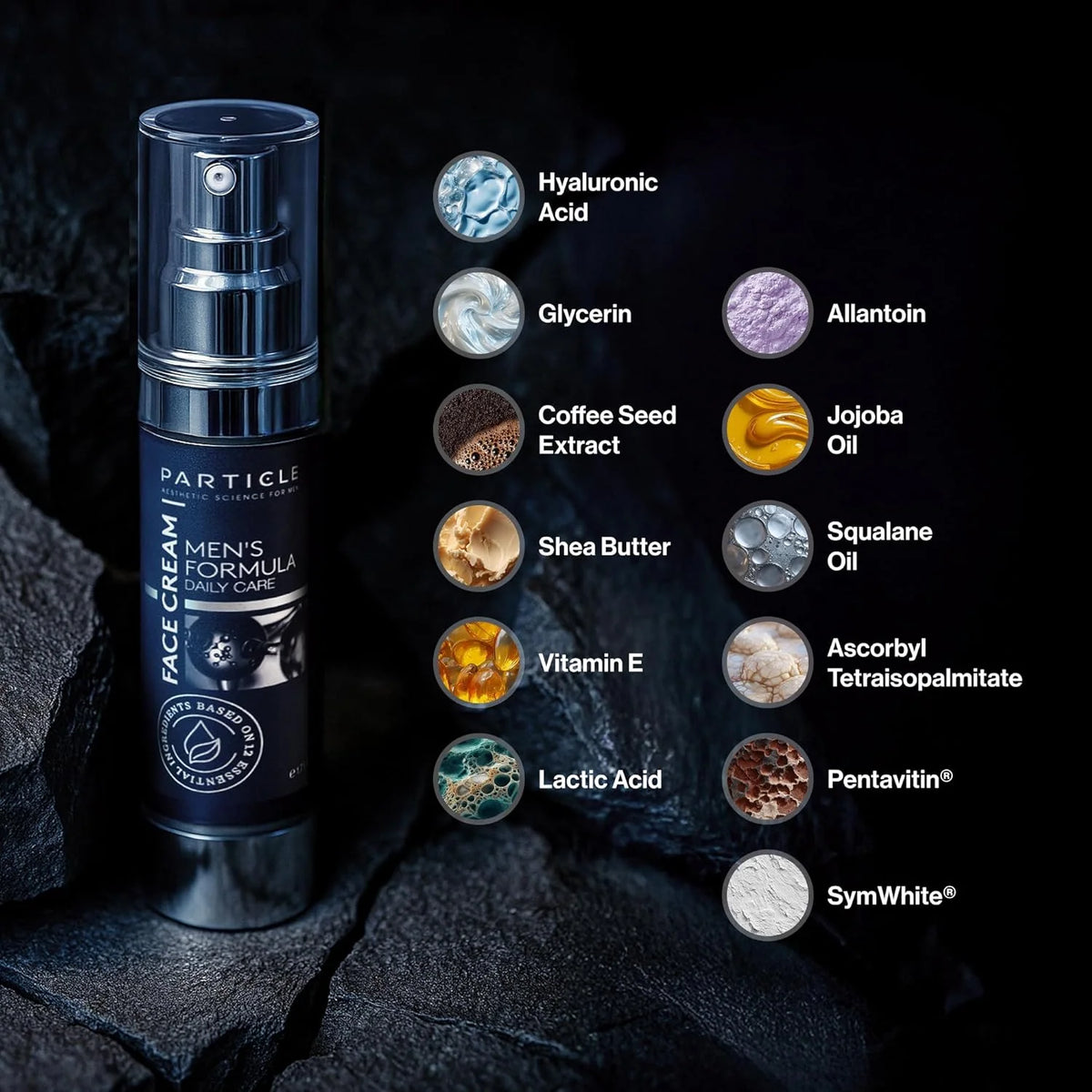 Particle Face Cream for Men 2-Pack