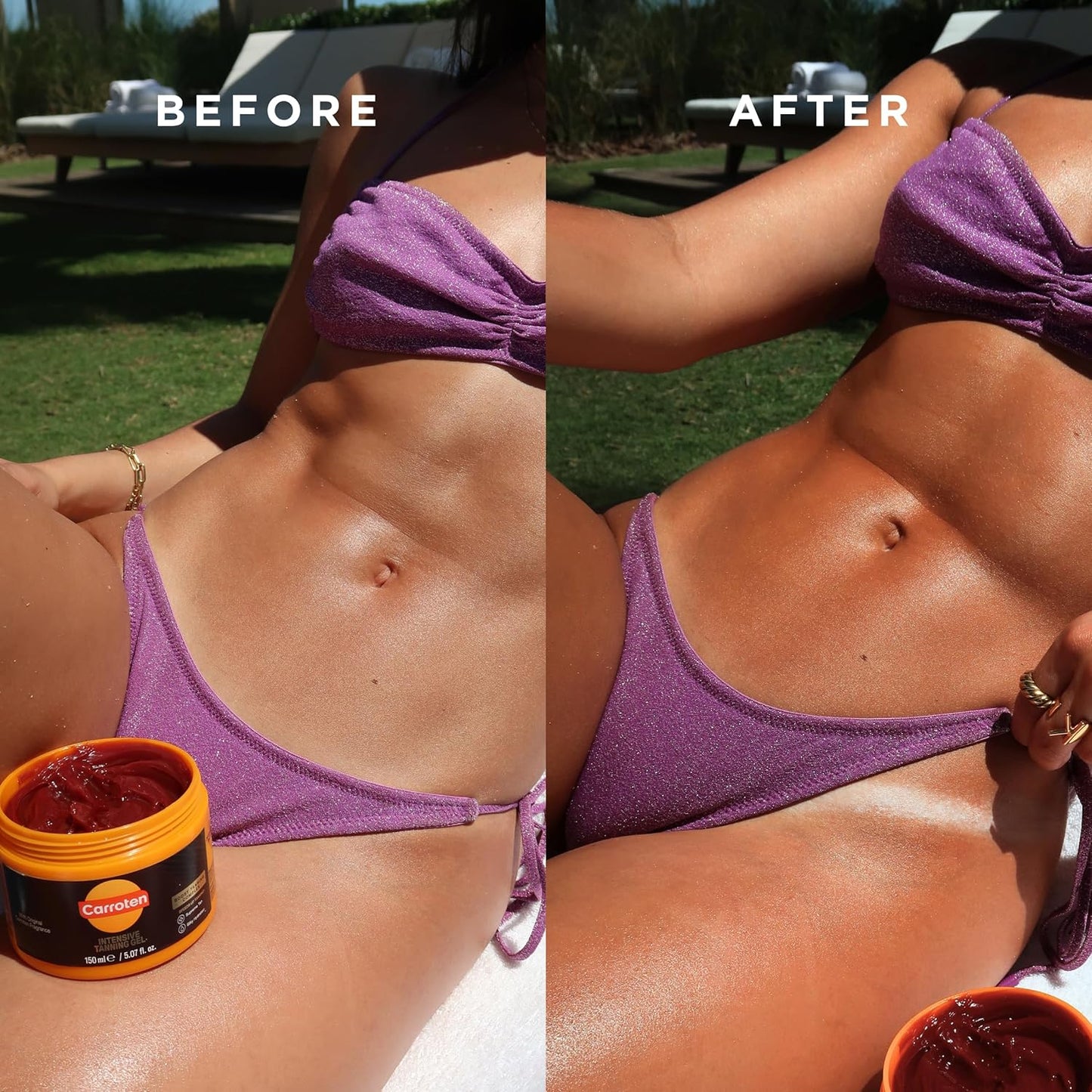 Carroten Intensive Tanning Gel Browning Tan Accelerator