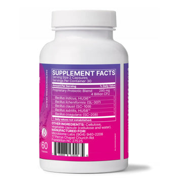 MegaSporeBiotic Probiotics for Women & Men 60 Capsules