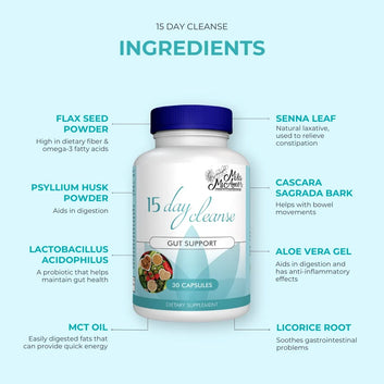 Mila MicAmor 15 Day Cleanse 30 Capsules