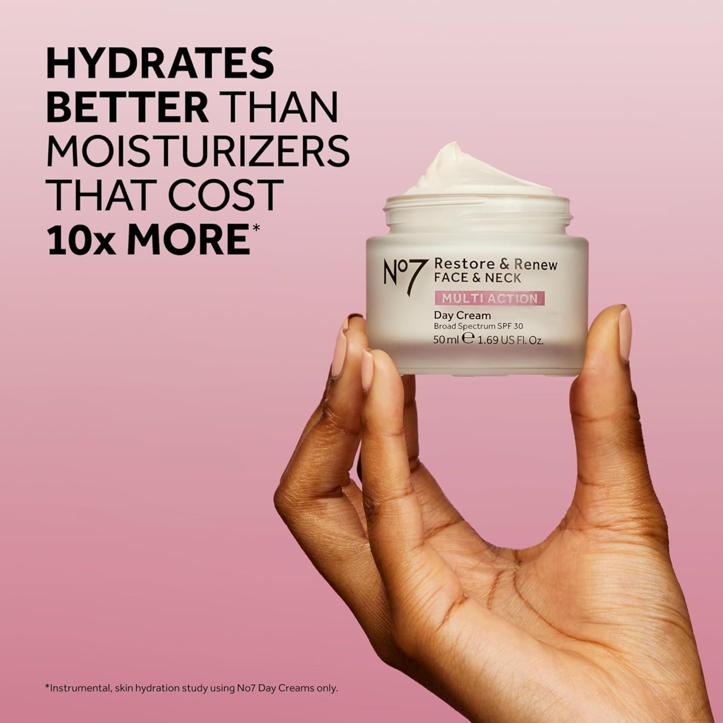 No7 Restore & Renew Multi Action Night Cream for Face & Neck -