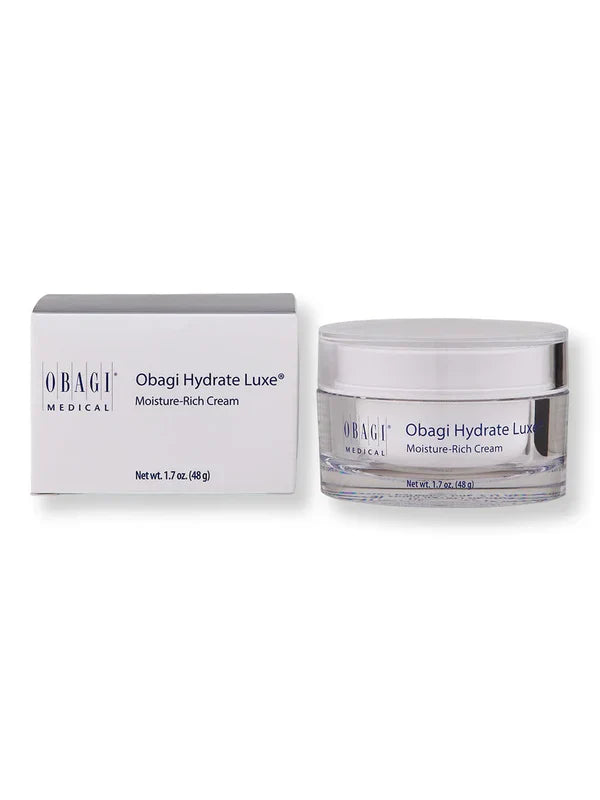 Obagi Hydrate Luxe Moisture Rich Cream – 1.7 oz / 48 g | Intense Hydration & Anti-Aging Night Cream