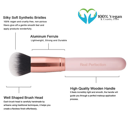 Real Perfection Makeup Brush Set 16PCS