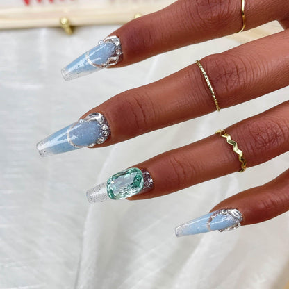 Handmade Press On Nails, Luxury &Custom Fake Nails 3D Handmade