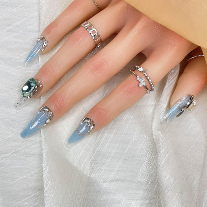 Handmade Press On Nails, Luxury &Custom Fake Nails 3D Handmade