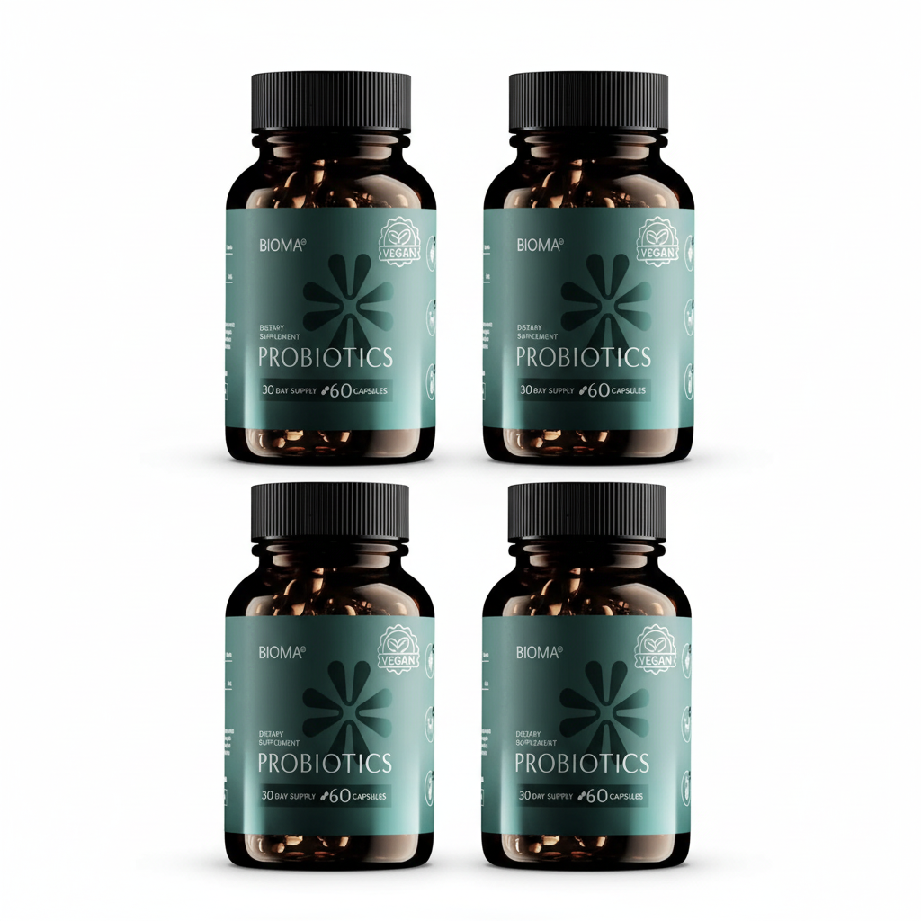 Bioma Probiotics Pack of 4