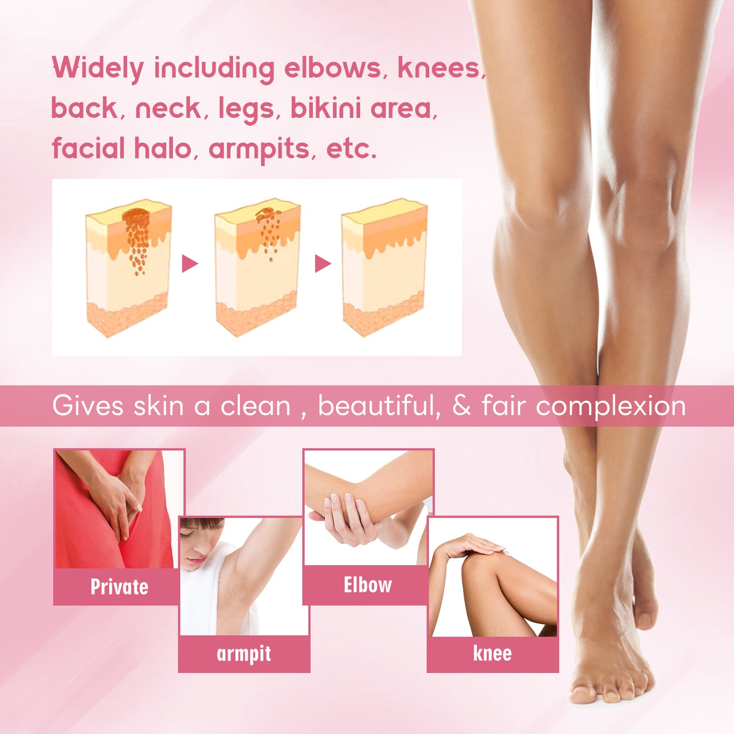 OUHOE Innermate Firming Cream Moisturizing Skin Care Cream for Underarm & Body Care