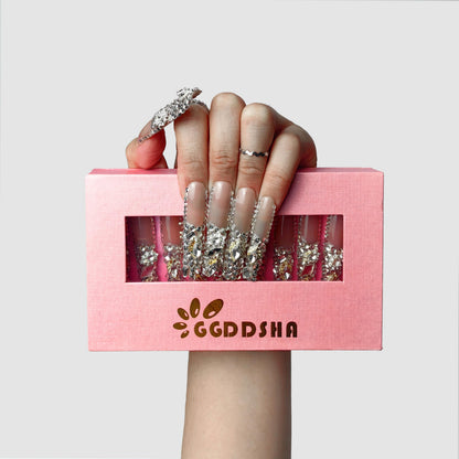 Nouveaux faux ongles en PMMA acrylique StunningBling Nails,