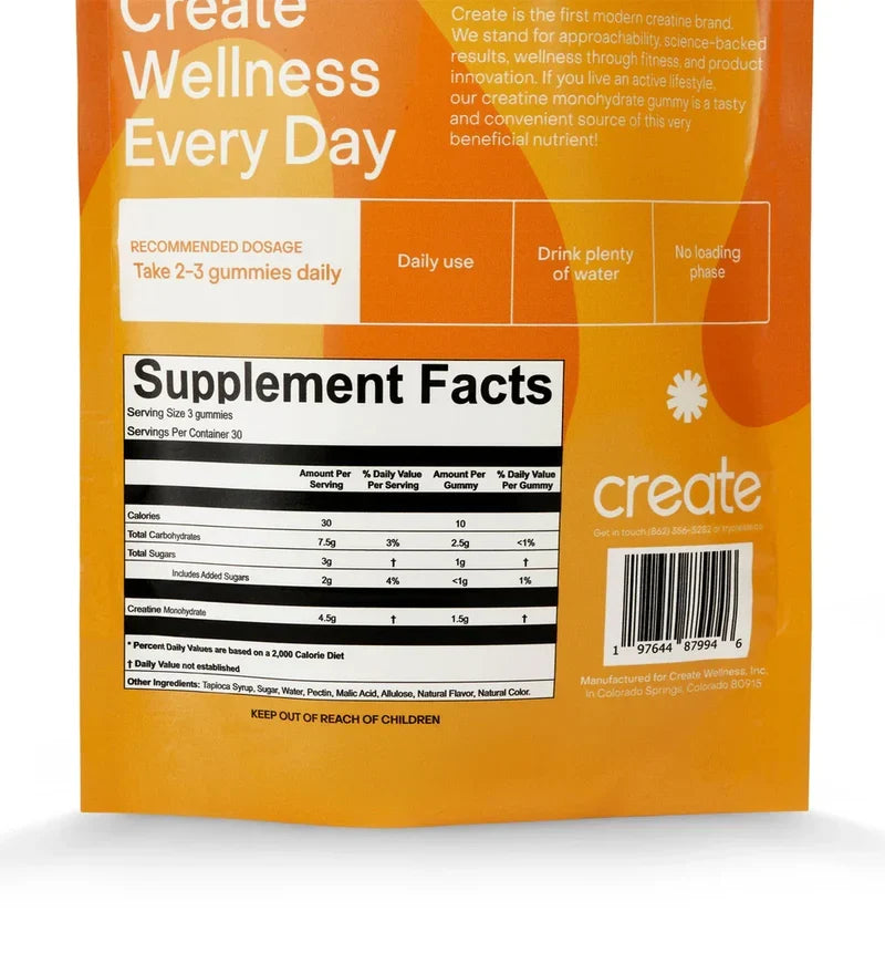 Gummies Orange Flavour Monohydrate