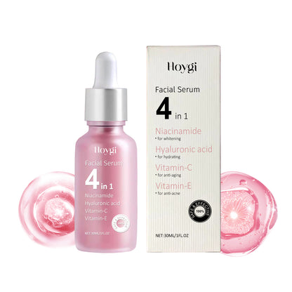 4 in 1 Moisturizing Essence Hydrating Multi-Effect Face Serum for Even Skin Tone
