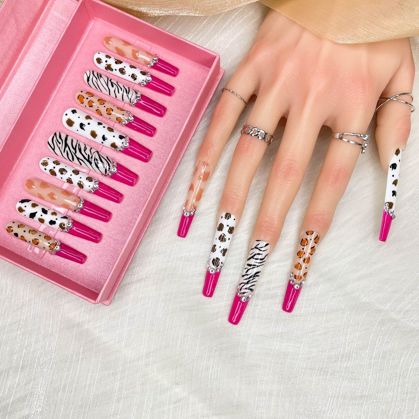Nails 10pcs Handmade Press On Nails