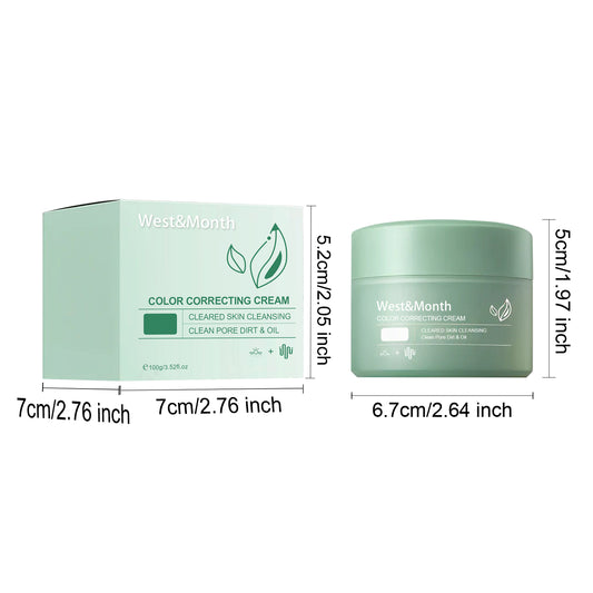 West&Month Color Correcting Care Cream Spot Diminishing Post-Sun Recovery Hydrating Skin Cream