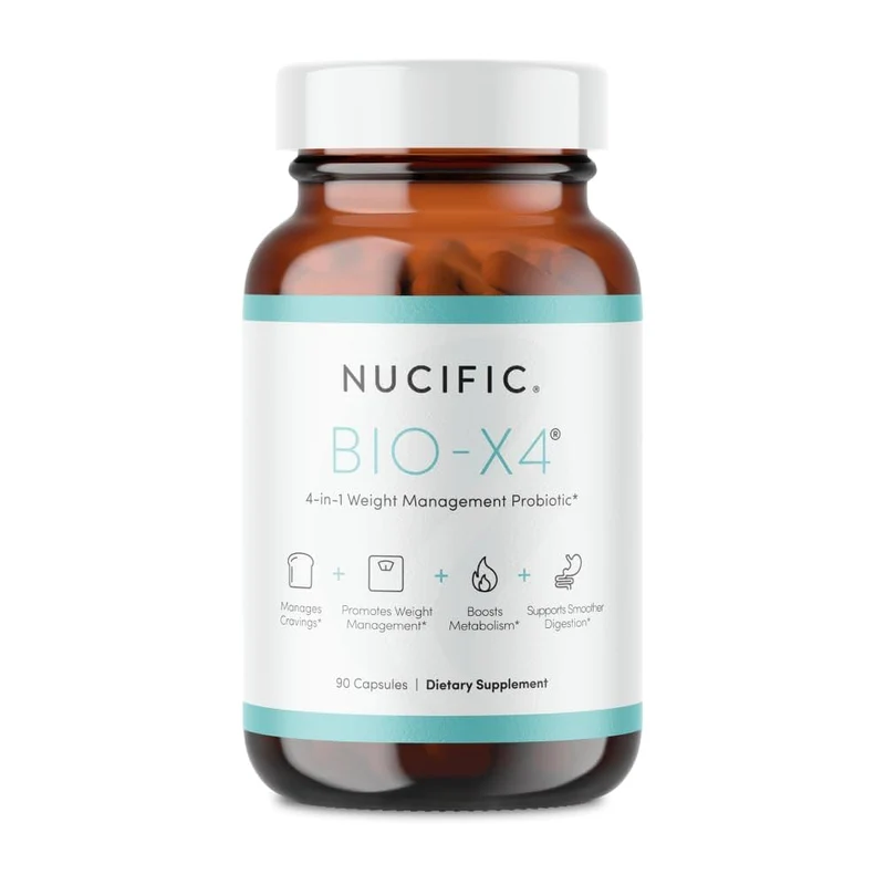 Nucific Bio-X4 4-in-1 probiotic supplement, 90 capsules