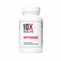 One 10X Health Optimize bottle on a white background