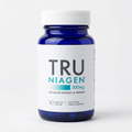 One Tru Niagen bottle on a white background