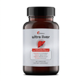 One Ultra Liver bottle on a white background